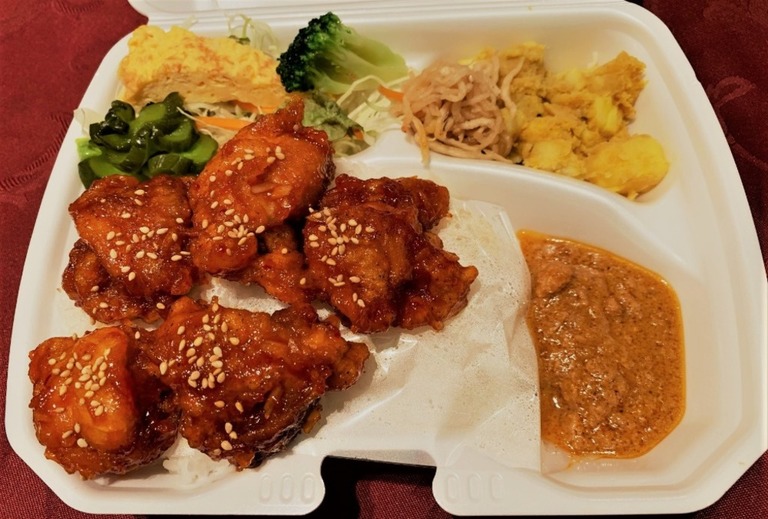 韓国風チキン弁当 Korian Chiken
