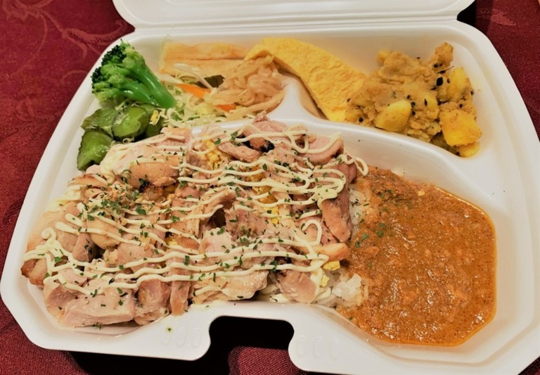 ソルトチキン弁当 Salt Chiken