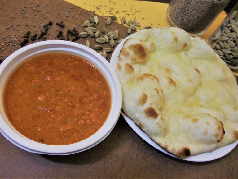 カレー&ナンセット